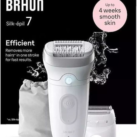 Braun Αποτριχωτική Μηχανή Epilator για Σώμα & Μπικίνι SE7041