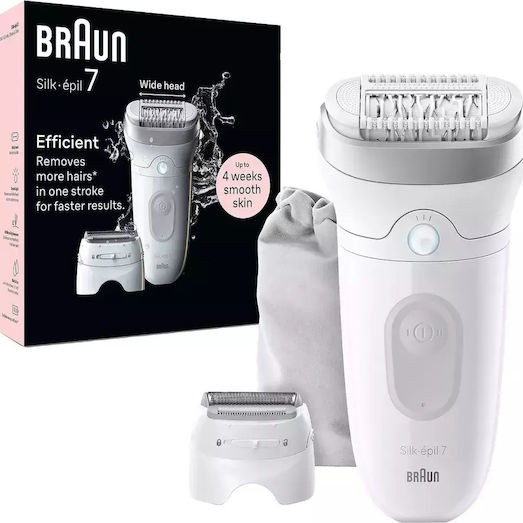 Braun Αποτριχωτική Μηχανή Epilator για Σώμα & Μπικίνι SE7041