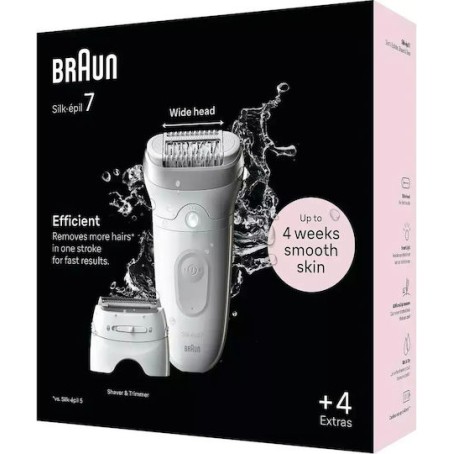 Braun Αποτριχωτική Μηχανή Epilator για Σώμα & Μπικίνι SE7041