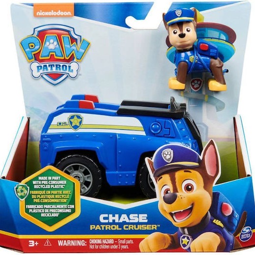 Spin Master Αυτοκινητάκι Chase Patrol Cruiser για 3+ Ετών