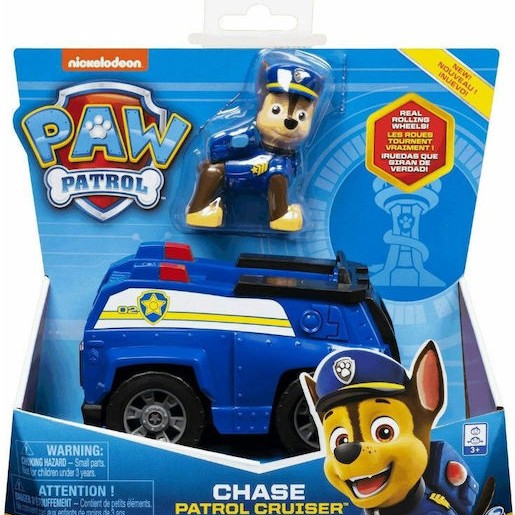 Spin Master Αυτοκινητάκι Chase Patrol Cruiser για 3+ Ετών