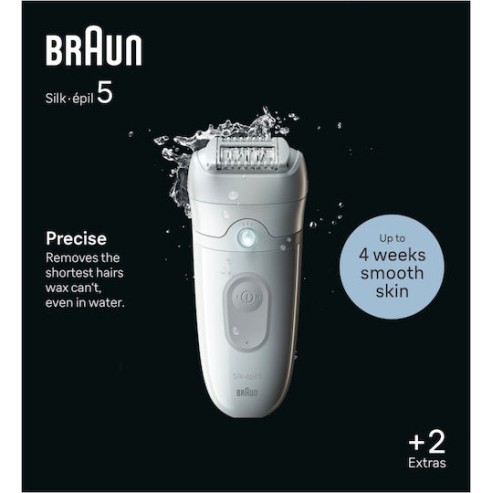 Braun Silk Epil 5 Αποτριχωτική Μηχανή Epilator για το Σώμα
