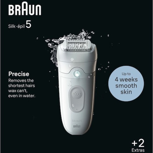 Braun Silk Epil 5 Αποτριχωτική Μηχανή Epilator για το Σώμα