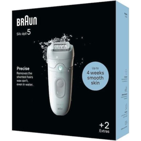 Braun Silk Epil 5 Αποτριχωτική Μηχανή Epilator για το Σώμα