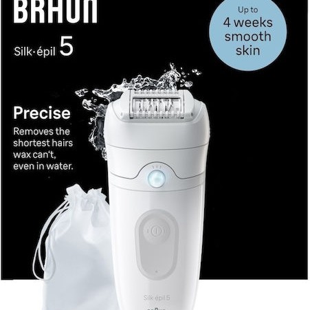 Braun Silk Epil 5 Αποτριχωτική Μηχανή Epilator για το Σώμα