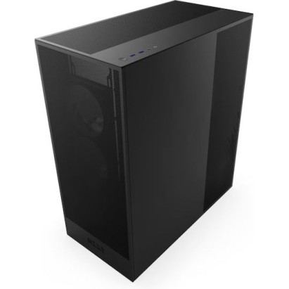 NZXT H7 Flow Midi Tower Κουτί Υπολογιστή με Πλαϊνό Παράθυρο Μαύρο