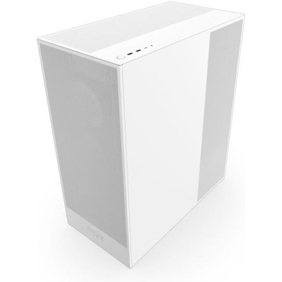 NZXT H7 Flow RGB Gaming Midi Tower Κουτί Υπολογιστή με Πλαϊνό Παράθυρο Λευκό