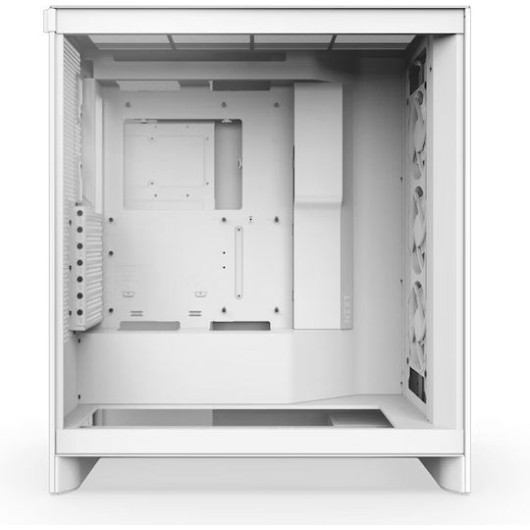 NZXT H7 Flow RGB Gaming Midi Tower Κουτί Υπολογιστή με Πλαϊνό Παράθυρο Λευκό