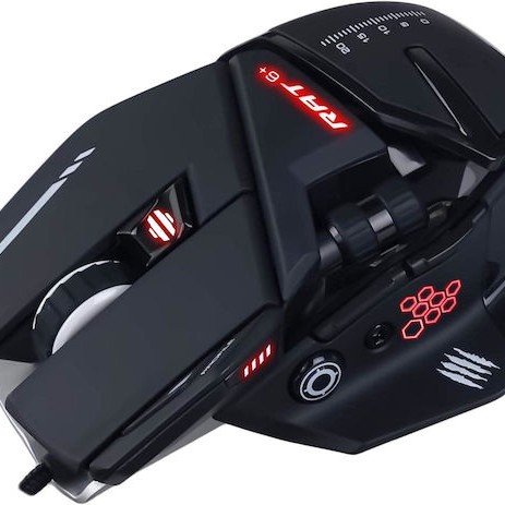 Mad Catz R.A.T. 6+ Gaming Ποντίκι 12000 DPI Μαύρο