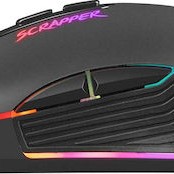 Natec Scrapper RGB Gaming Ποντίκι 6400 DPI Μαύρο