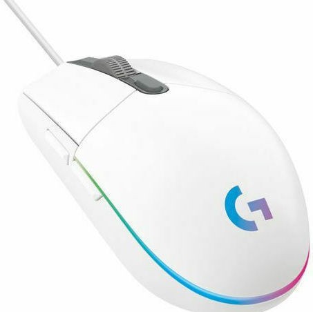Logitech G102 Lightsync RGB Gaming Ποντίκι 8000 DPI Λευκό