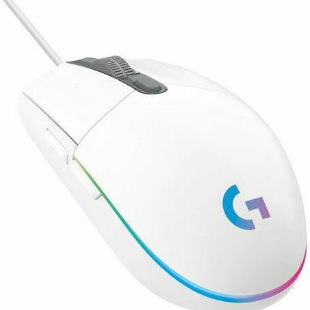 Logitech G102 Lightsync RGB Gaming Ποντίκι 8000 DPI Λευκό