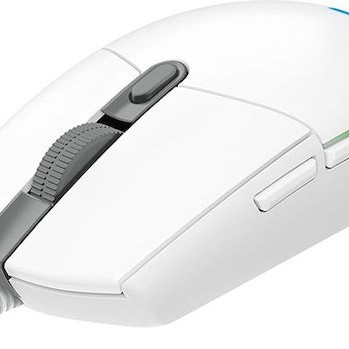 Logitech G102 Lightsync RGB Gaming Ποντίκι 8000 DPI Λευκό