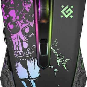 Defender Sin'Sister GM-933 RGB Gaming Ποντίκι 7200 DPI Μαύρο