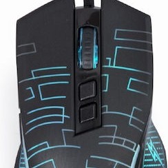 Gembird MUSG-RGB-01 Gaming Ποντίκι 3600 DPI Μαύρο