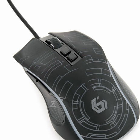 Gembird MUSG-RGB-01 Gaming Ποντίκι 3600 DPI Μαύρο
