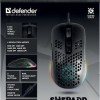 Defender Shepard GM-620L RGB Gaming Ποντίκι 12800 DPI Μαύρο