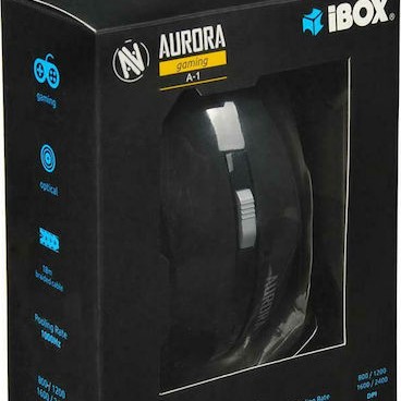 iBox Aurora A-1 Gaming Ποντίκι Μαύρο