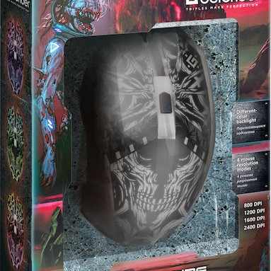 Defender Prototype GM-670L RGB Gaming Ποντίκι Μαύρο