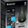 Defender Demon GM-534 Ασύρματο RGB Gaming Ποντίκι 3200 DPI Μαύρο