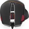 Krux Fuze Pro RGB Gaming Ποντίκι 12000 DPI Μαύρο