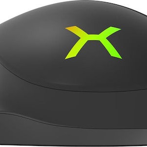 Krux Fuze Pro RGB Gaming Ποντίκι 12000 DPI Μαύρο