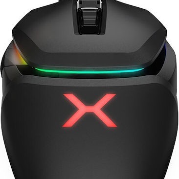 Krux Bot RGB Gaming Ποντίκι 10000 DPI Μαύρο