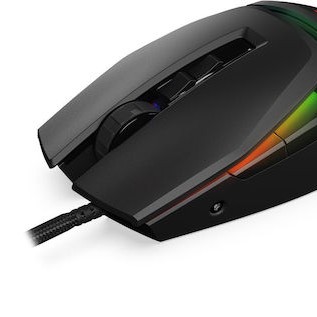 Krux Bot RGB Gaming Ποντίκι 10000 DPI Μαύρο