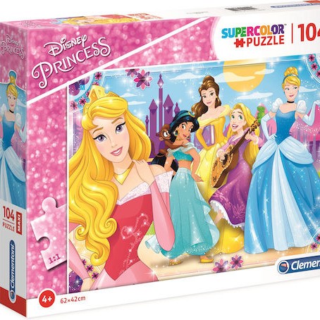 Παιδικό Puzzle Disney Princess 104pcs Clementoni
