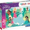 Παιδικό Puzzle Supercolor Princess 104pcs για 4+ Ετών Clementoni