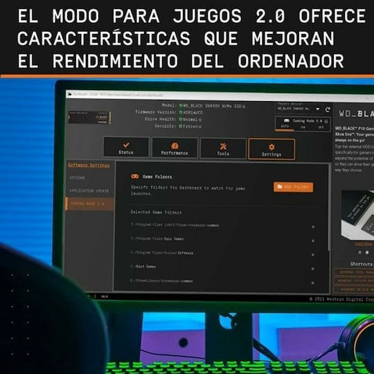 Western Digital Black SN850X W/o Heatsink SSD 8TB M.2 NVMe PCI Express 4.0 WDS800T2X0E
