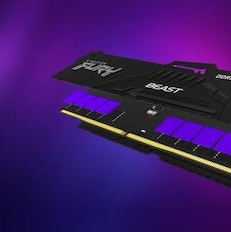 Kingston FURY Beast RGB DDR5 64GB RAM με 2x32GB Modules και Ταχύτητα 6000 για Desktop