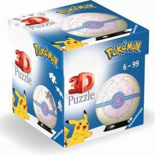 Pokémon Puzzle 3D 55pcs