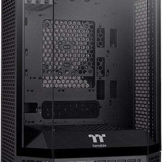 Thermaltake The Tower 300 Micro Tower Κουτί Υπολογιστή με Πλαϊνό Παράθυρο και RGB Φωτισμό Μαύρο