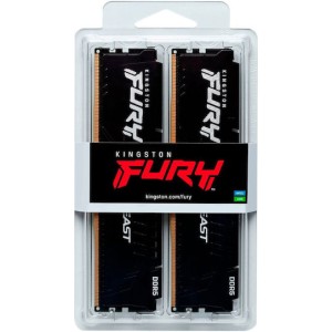 Kingston Fury Beast DDR5 64GB RAM με 2x32GB Modules και Ταχύτητα 6400 για Desktop