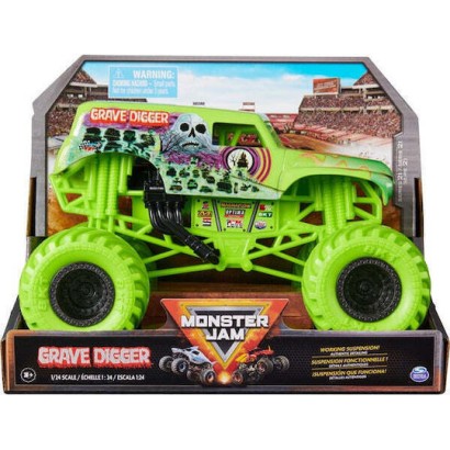 Spin Master Grave Digger Monster Αυτοκινητάκι Monster Truck