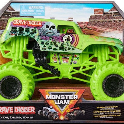 Spin Master Grave Digger Monster Αυτοκινητάκι Monster Truck