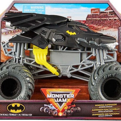 Spin Master Batmobile Monster Αυτοκινητάκι 1:24 Monster Truck