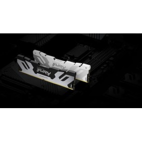 Kingston Fury Renegade Silver DDR5 96GB RAM με 2x48GB Modules και Ταχύτητα 6000 για Desktop