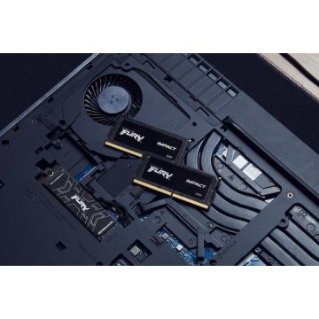 Kingston Fury Impact DDR5 με Module 1x16GB και Ταχύτητα 5600 για Laptop