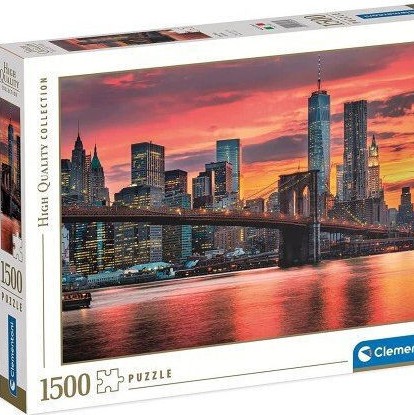 Puzzle East River at Dusk, New York 2D 1500 Κομμάτια