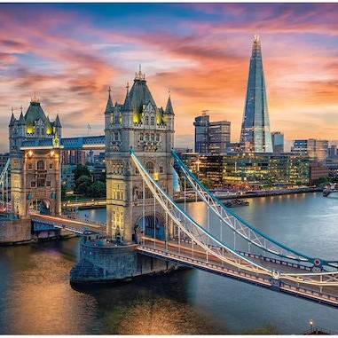 Λυκόφως, Λονδίνο Puzzle 2D 1500 Κομμάτια