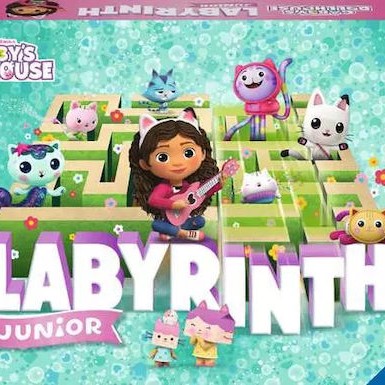 Επιτραπέζιο Παιχνίδι Gabby's Dollhouse Junior Labyrinth για 2-4 Παίκτες 4+ Ετών (EN) Ravensburger