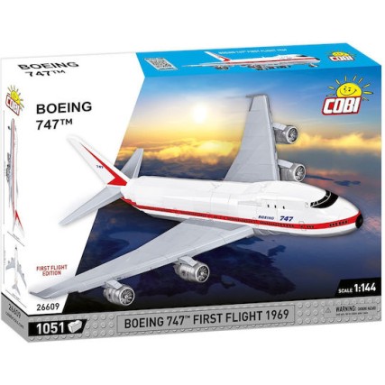Cobi Τουβλάκια Boeing 747 First Flight 1969 για 7+ Ετών 1051τμχ