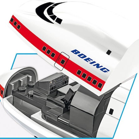 Cobi Τουβλάκια Boeing 747 First Flight 1969 για 7+ Ετών 1051τμχ