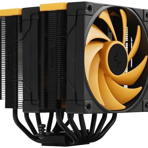 Deepcool AK620 Zero Dark Zoria Ψύκτρα Επεξεργαστή Διπλού Ανεμιστήρα για Socket 1200/1700/2011/2066