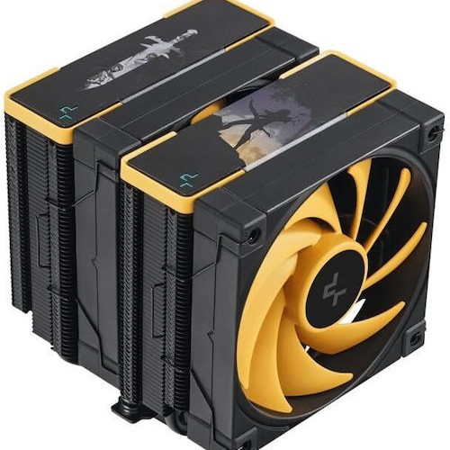 Deepcool AK620 Zero Dark Zoria Ψύκτρα Επεξεργαστή Διπλού Ανεμιστήρα για Socket 1200/1700/2011/2066