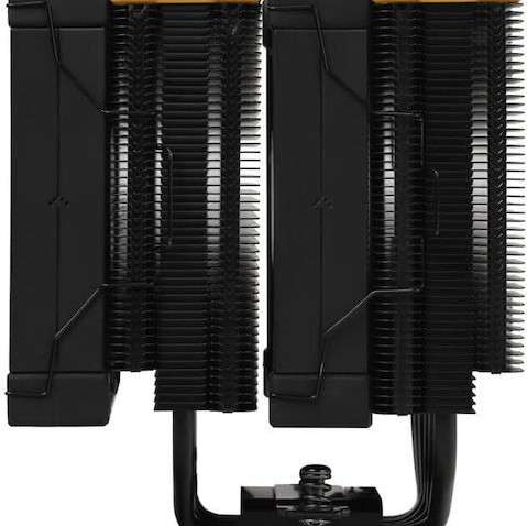 Deepcool AK620 Zero Dark Zoria Ψύκτρα Επεξεργαστή Διπλού Ανεμιστήρα για Socket 1200/1700/2011/2066