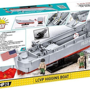 Cobi Τουβλάκια LCVP Higgins Boat για 8+ Ετών 715τμχ