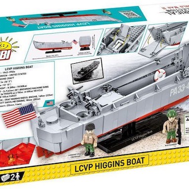 Cobi Τουβλάκια LCVP Higgins Boat για 8+ Ετών 715τμχ